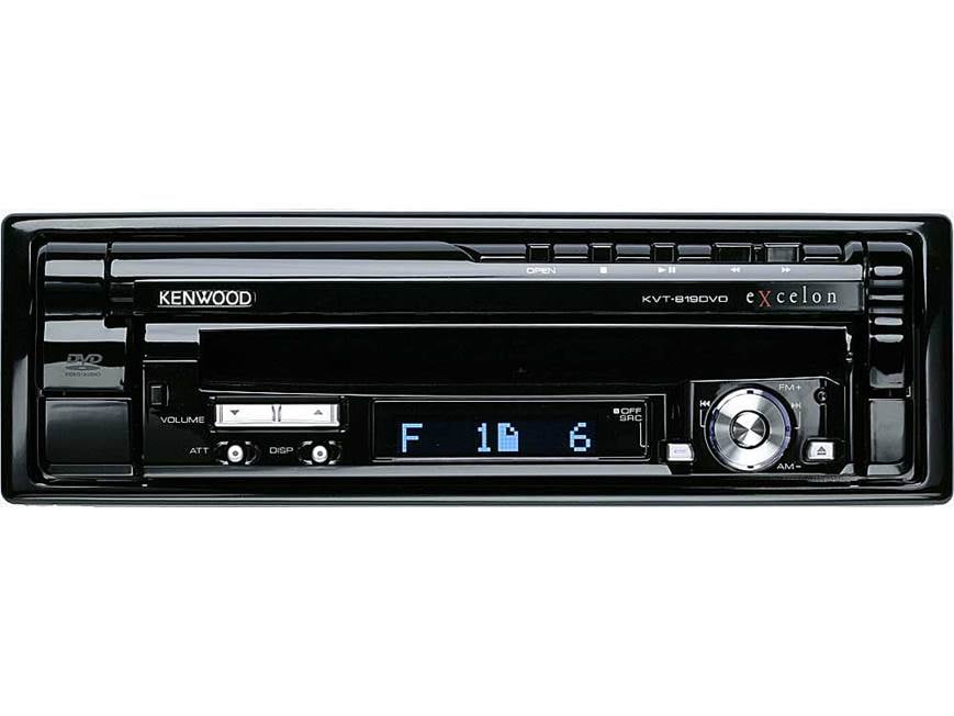 Kenwood Excelon KVT-819DVD DVD receiver (New Stock) at Crutchfield