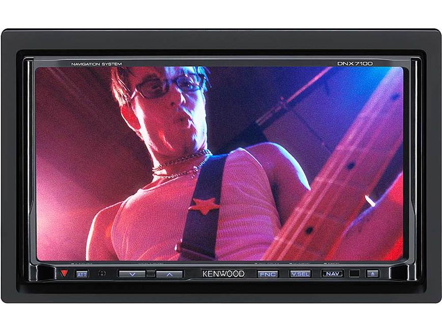 Kenwood DNX7100 DVD navigation receiver at Crutchfield