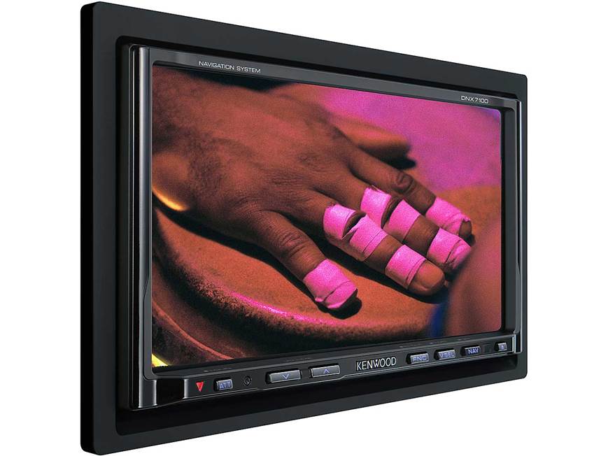 Kenwood DNX7100 DVD navigation receiver at Crutchfield