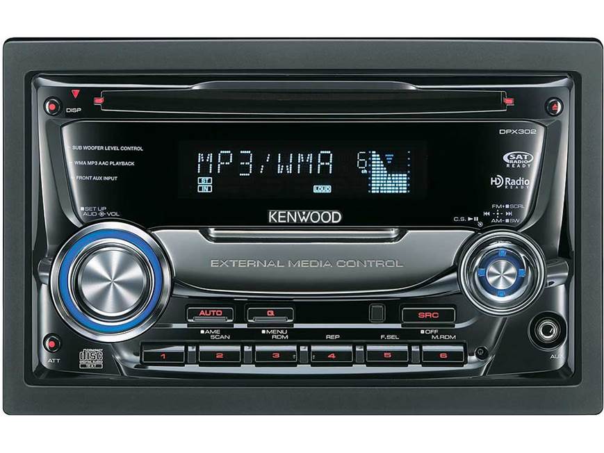Kenwood DPX302 CD receiver (New Stock) at Crutchfield