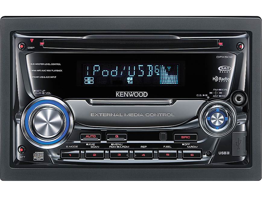 Kenwood DPX502 CD receiver at Crutchfield