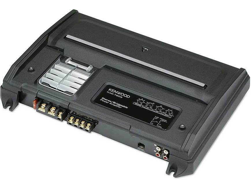 Kenwood KAC-7203 2-channel car amplifier 170 watts RMS x 2 at