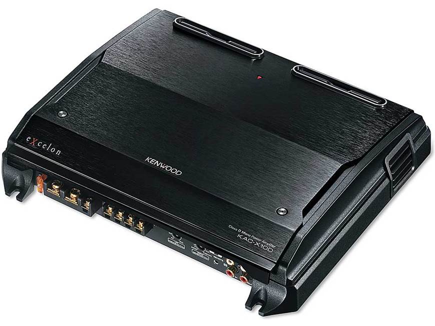 Kenwood Excelon KAC-X10D Mono subwoofer amplifier 600 watts RMS x