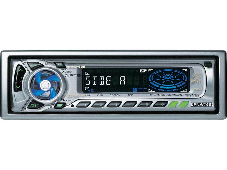 Kenwood KRC-435 Cassette receiver with CD changer controls at