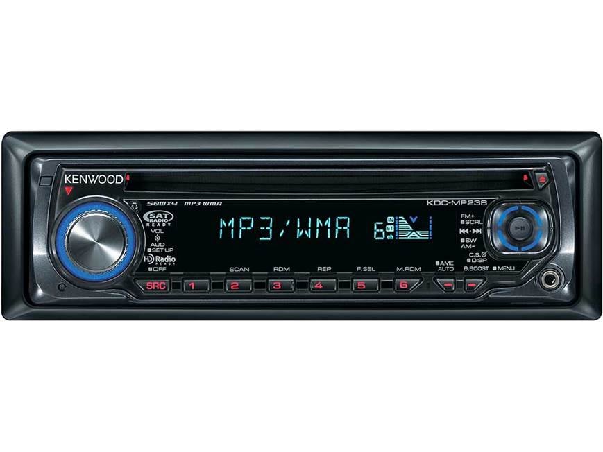 Kenwood KDC-MP238 CD receiver (New Stock) at Crutchfield