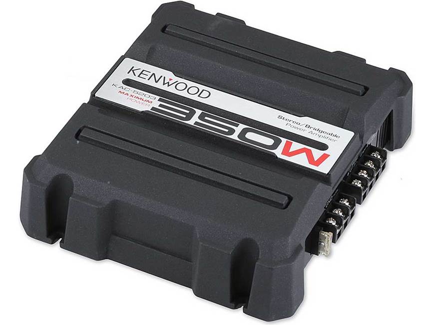 Kenwood Bass Package KAC-5203 2-channel amplifier Two KFC-W110S 10