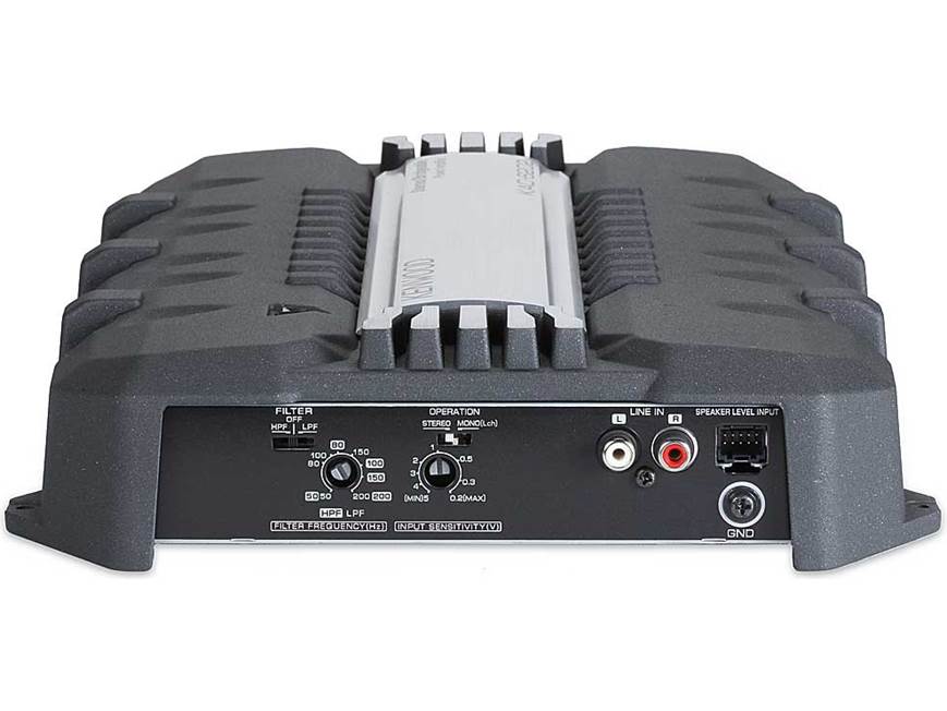 Kenwood Bass Package KAC-6202 2-channel amplifier Two KFC-W112S 12