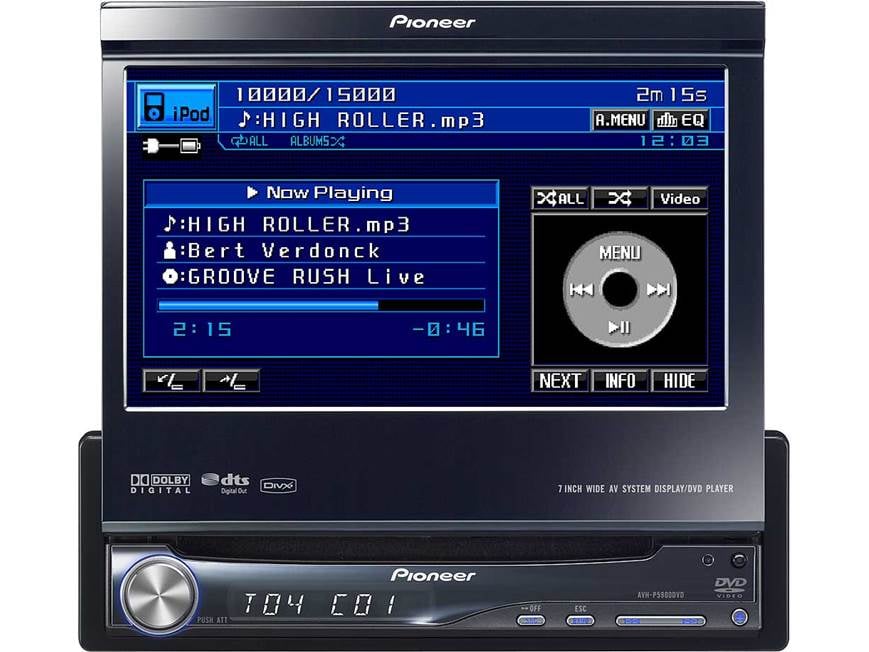 Pioneer AVH-P5900DVD In-dash DVD receiver with 7
