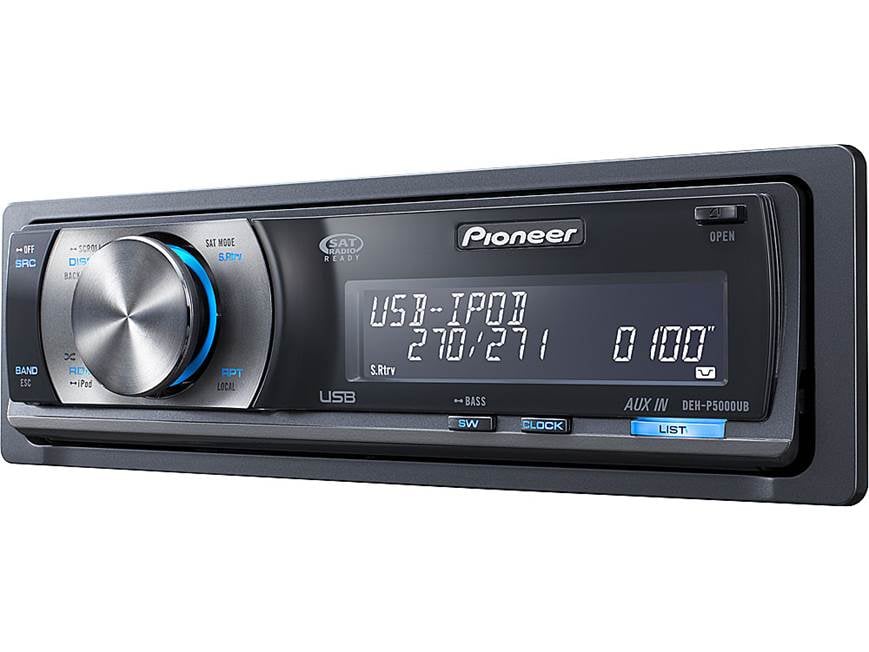 Pioneer DEH-P500 ヘッドユニット Pioneer DEH-P5000UB CD receiver at Crutchfield