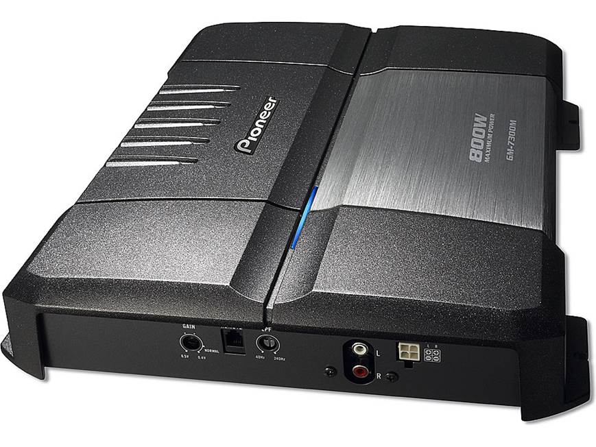 Pioneer Bass Package GM-7300M mono subwoofer amplifier Two TS