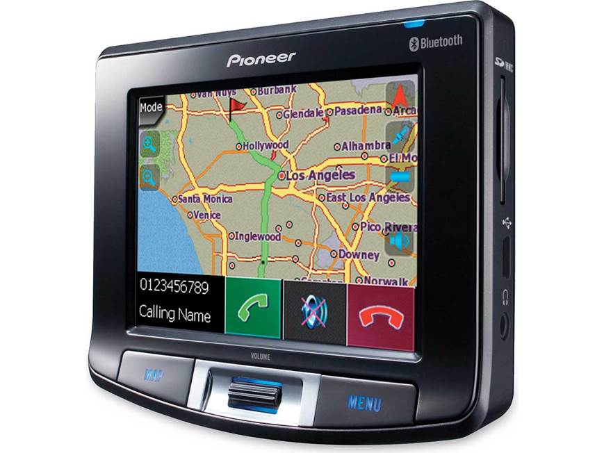 Pioneer AVIC-S2 Portable car navigation system with Bluetooth® at