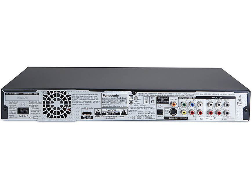Panasonic DMP-BD30 Blu-ray Disc™ high-definition player at Crutchfield