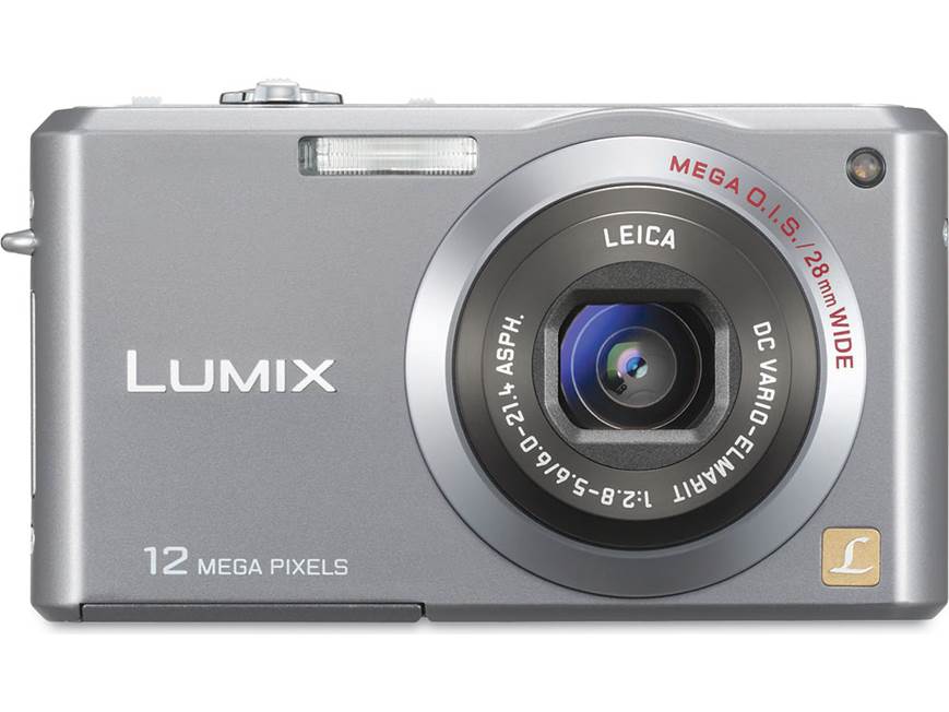 Panasonic Lumix® DMC-FX100 (Silver) 12.2-megapixel camera with