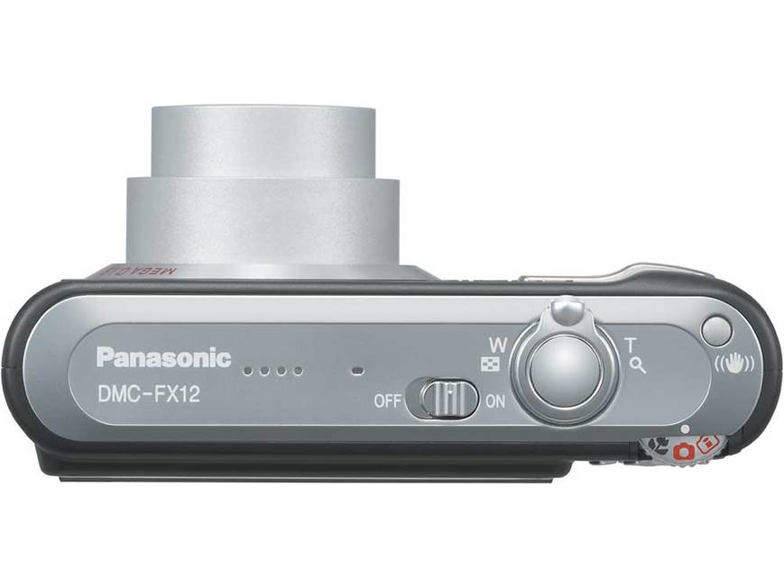 Panasonic Lumix DMC-FX12 (Black) 7.2-megapixel digital camera