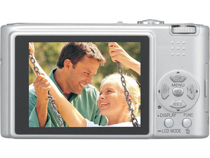 Panasonic Lumix DMC-FX12 (Silver) 7.2-megapixel digital camera