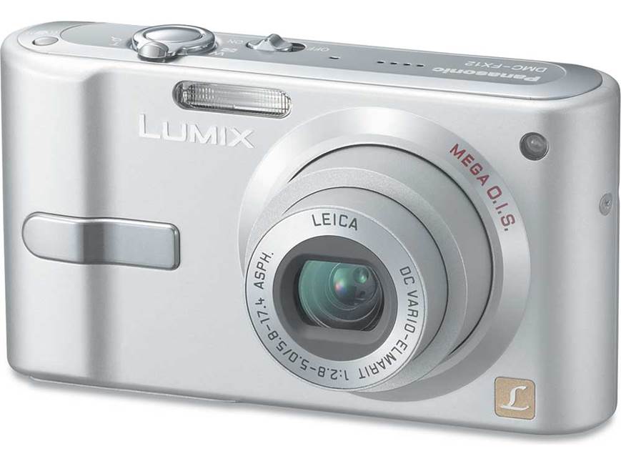 Panasonic Lumix DMC-FX12 (Silver) 7.2-megapixel digital camera