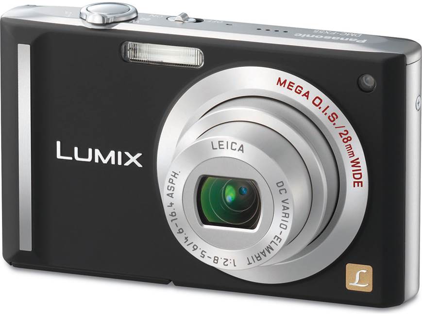 Panasonic Lumix® DMC-FX55 (Black) 8.1-megapixel camera with