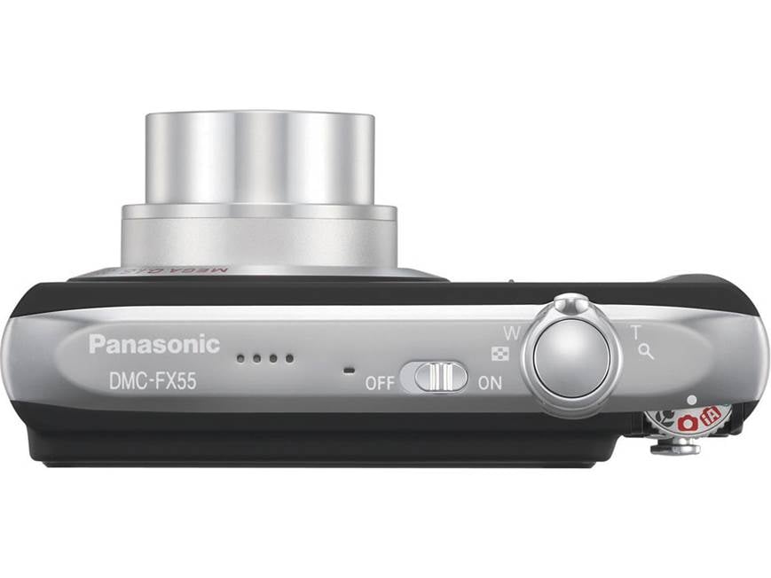 Panasonic Lumix® DMC-FX55 (Black) 8.1-megapixel camera with