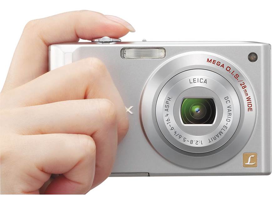 Panasonic Lumix® DMC-FX55 (Silver) 8.1-megapixel camera with