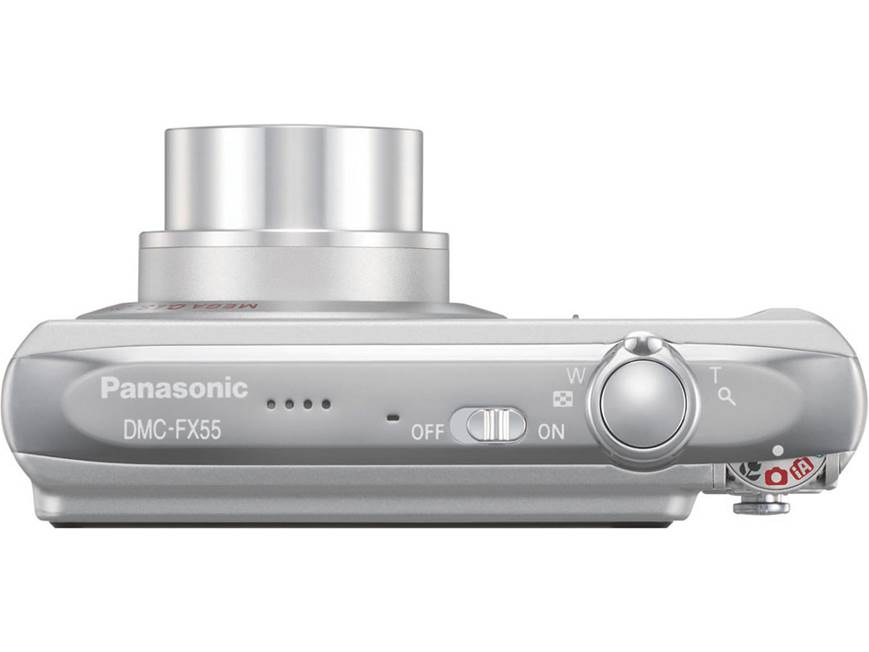 Panasonic Lumix® DMC-FX55 (Silver) 8.1-megapixel camera with