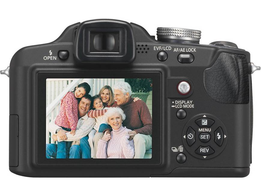 Panasonic Lumix DMC-FZ18 8.1-megapixel digital camera with 18X