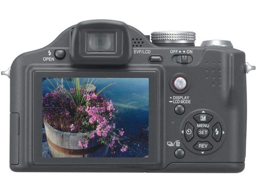 Panasonic Lumix DMC-FZ8 (Black) 7.2-megapixel digital camera with