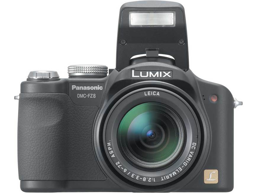 Panasonic Lumix DMC-FZ8 (Black) 7.2-megapixel digital camera with
