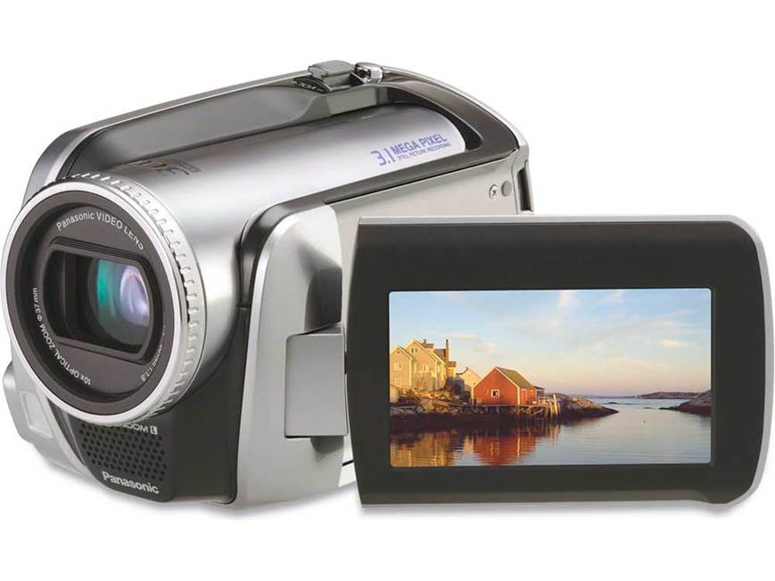 Panasonic SDR-H200 30-gigabyte hard drive camcorder at Crutchfield