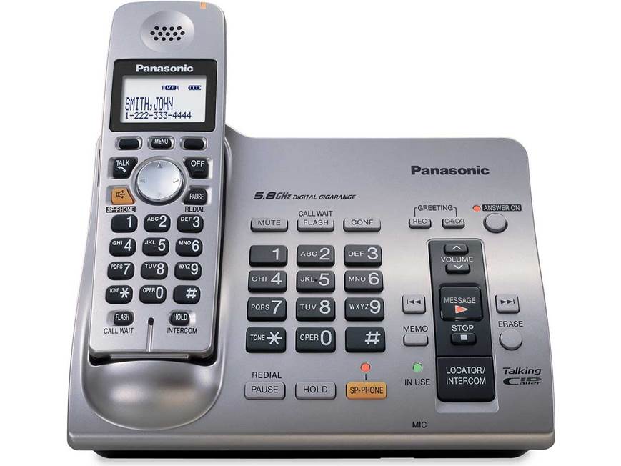 Panasonic KX-TG6071M 5.8 GHz cordless phone with answering machine
