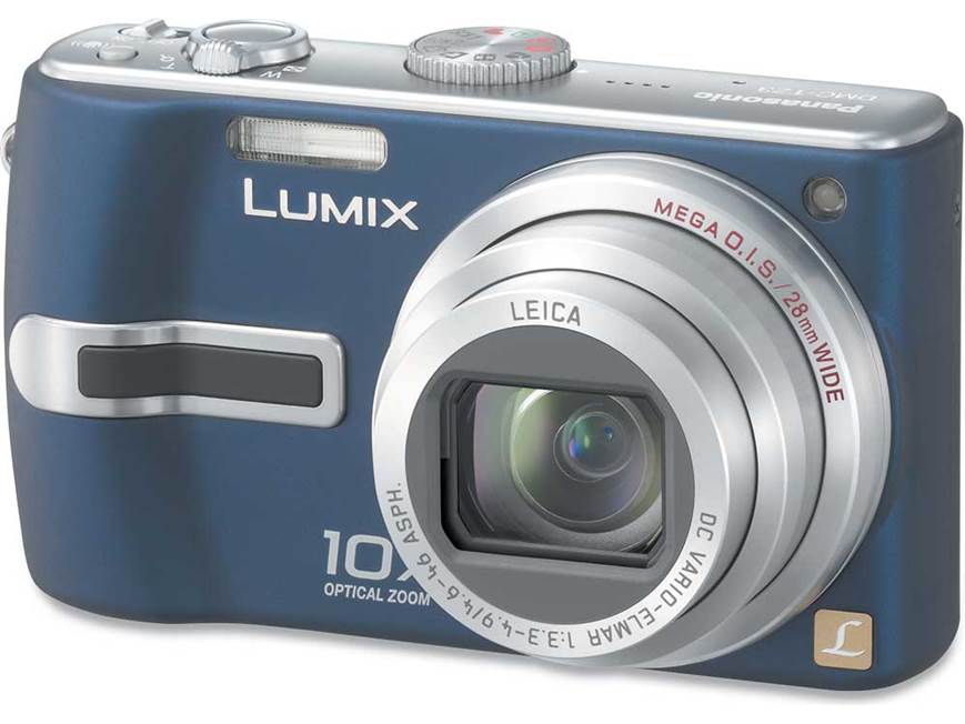 Panasonic Lumix DMC-TZ3 (Silver) 7.2-megapixel digital camera with