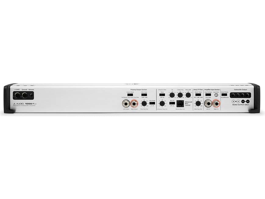 JL Audio Slash v2 Series 1000/1v2 Mono subwoofer amplifier 1,000