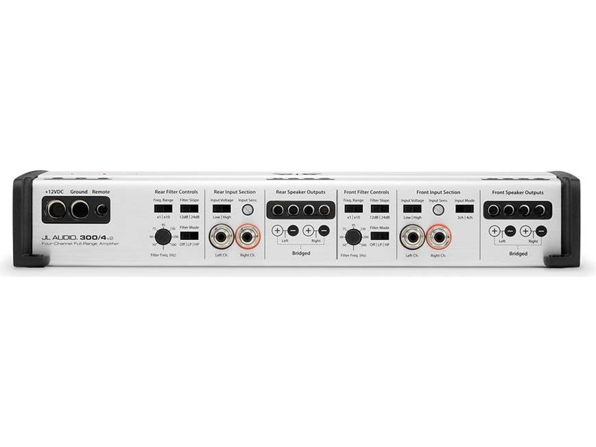 JL Audio Slash v2 Series 300/4v2 4-channel car amplifier 75 watts
