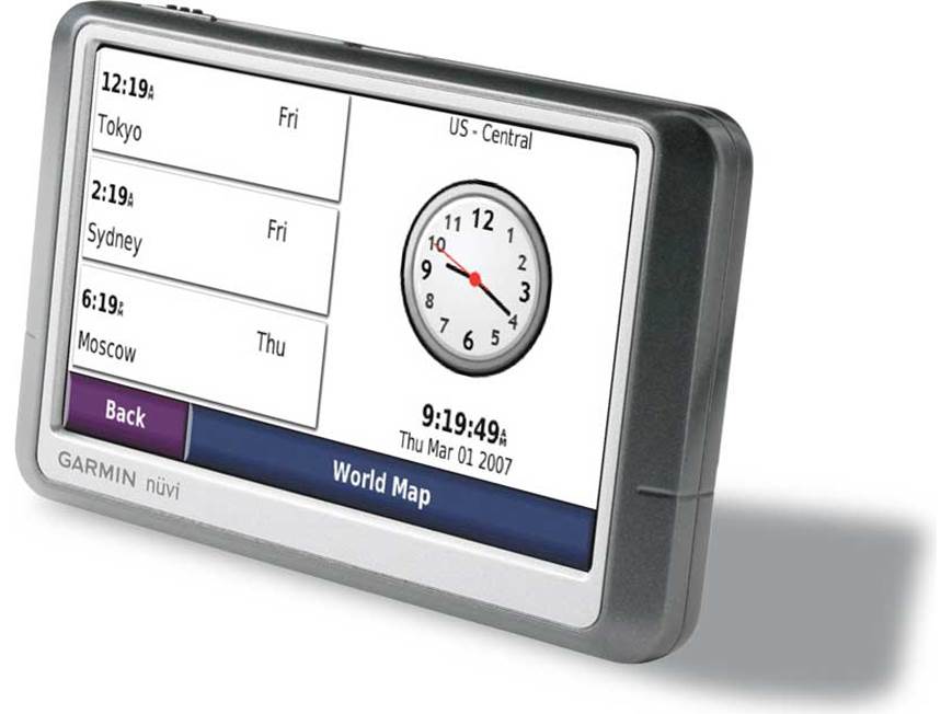 Garmin nuvi® 250W Portable car navigation system at Crutchfield