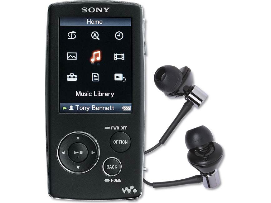 Sony NWZ-A818 8GB Walkman® video/MP3 player at Crutchfield
