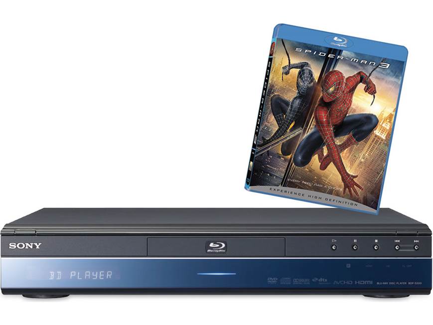 Sony BDP-S300 with Spider-Man™ 3 Blu-ray Disc™ high-definition