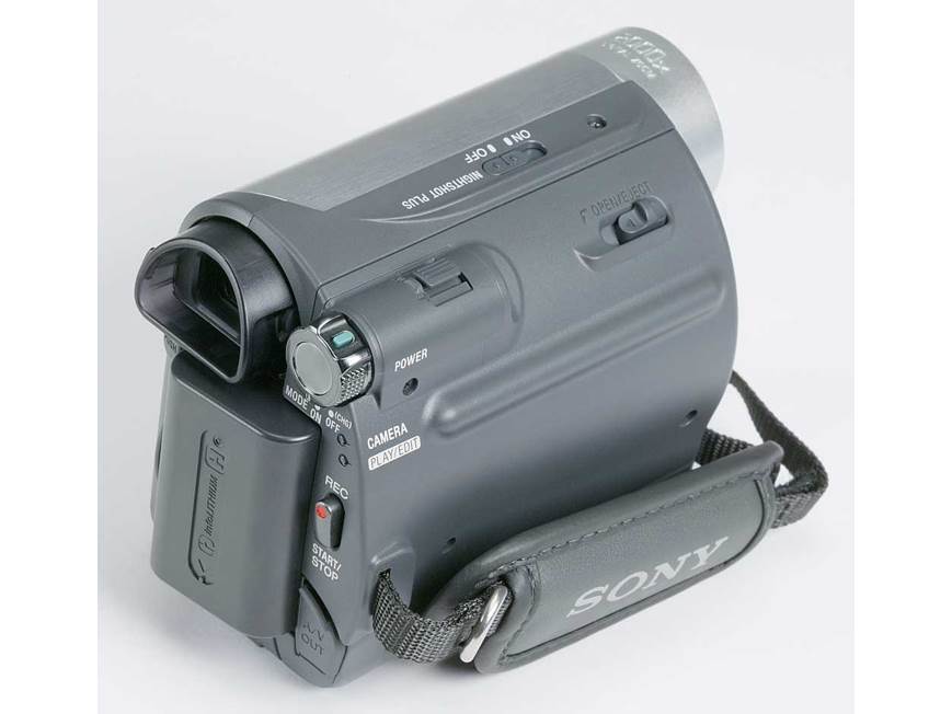 Sony DCR-HC38 Mini DV digital camcorder at Crutchfield