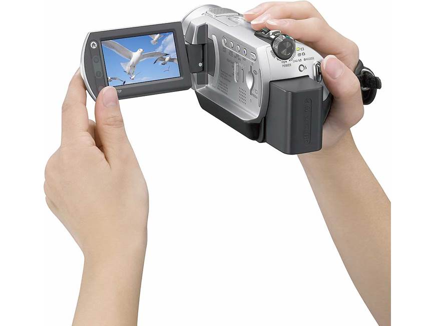 ビデオカメラSONY ソニー DCR-SR300 付属品多数　ヒンジ難有 Sony DCR-SR200 40-gigabyte hard drive camcorder at Crutchfield