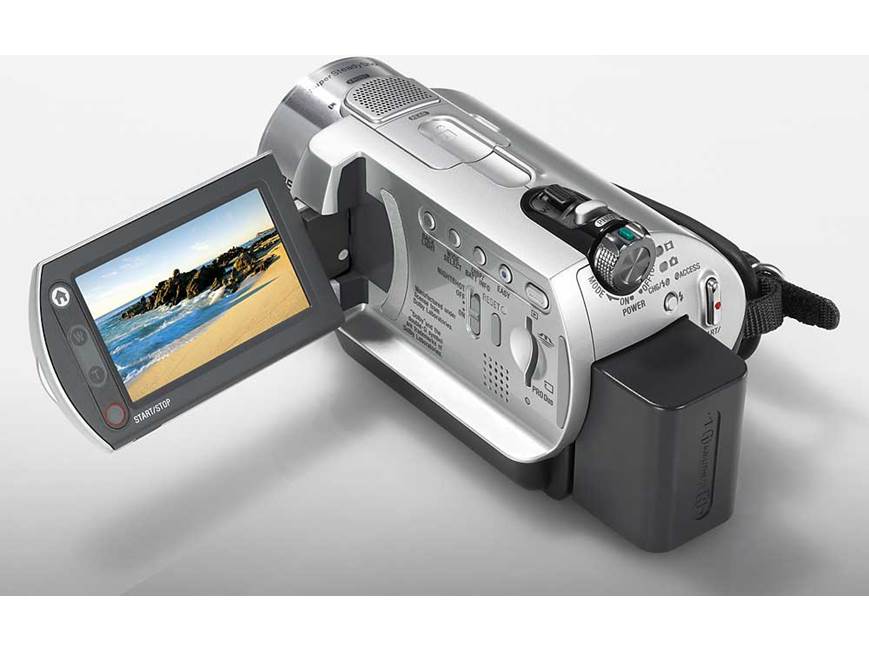 Sony DCR-SR300 40-gigabyte hard drive camcorder at Crutchfield