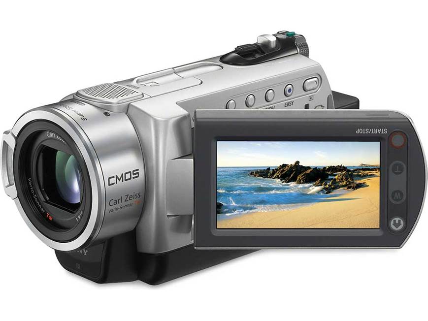 Sony DCR-SR300 40-gigabyte hard drive camcorder at Crutchfield