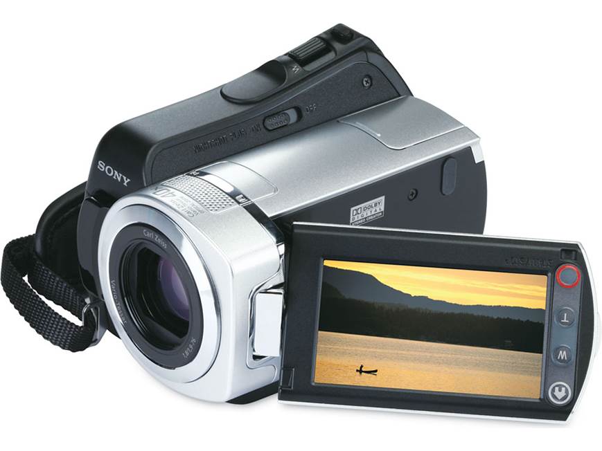 Sony DCR-SR45 30GB hard drive camcorder at Crutchfield