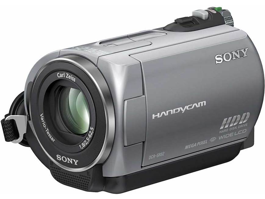 Sony DCR-SR82 60-gigabyte hard drive camcorder at Crutchfield