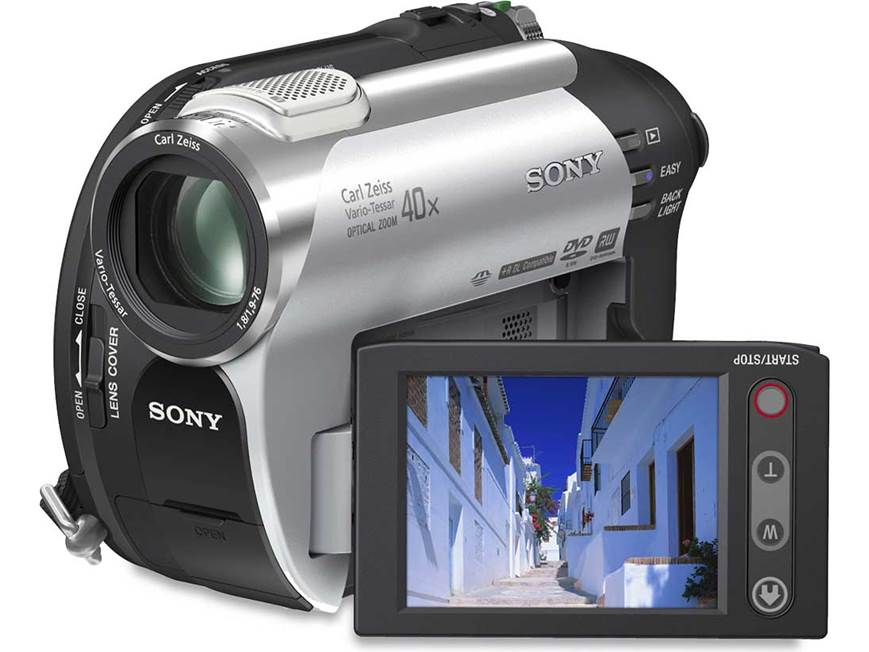 Sony DCR-DVD108 DVD camcorder at Crutchfield