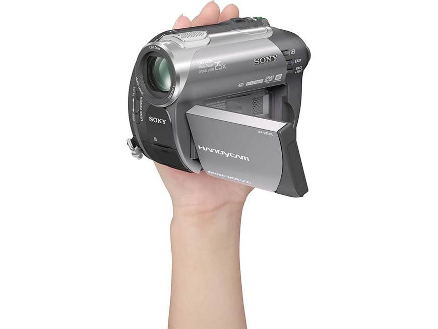 Sony DCR-DVD308 DVD camcorder at Crutchfield