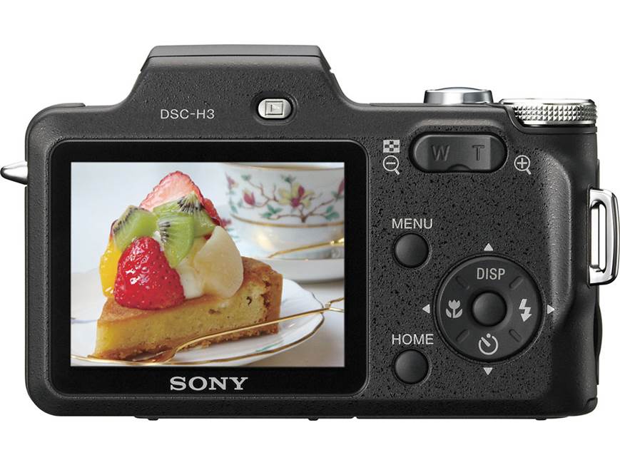 Sony Cyber-shot DSC-H3 8.1-megapixel digital camera with 10X