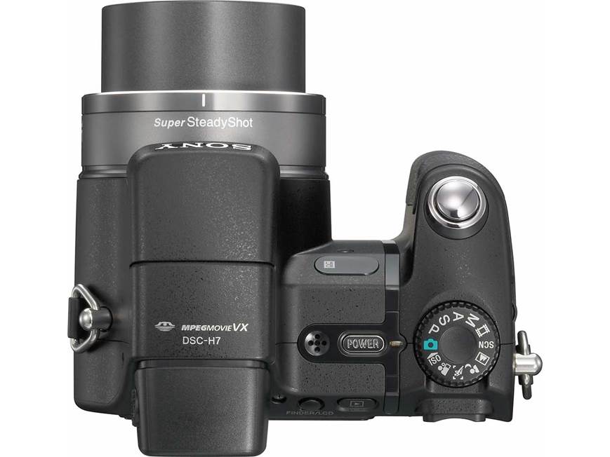 Sony Cyber-shot DSC-H7 8.1-megapixel digital camera with 15X