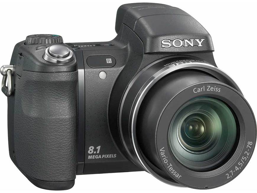 Sony Cyber-shot DSC-H9 8.1-megapixel digital camera with 15X