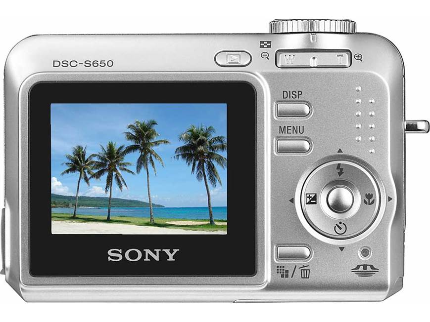 Sony Cyber-shot DSC-S650 7.2-megapixel digital camera at Crutchfield
