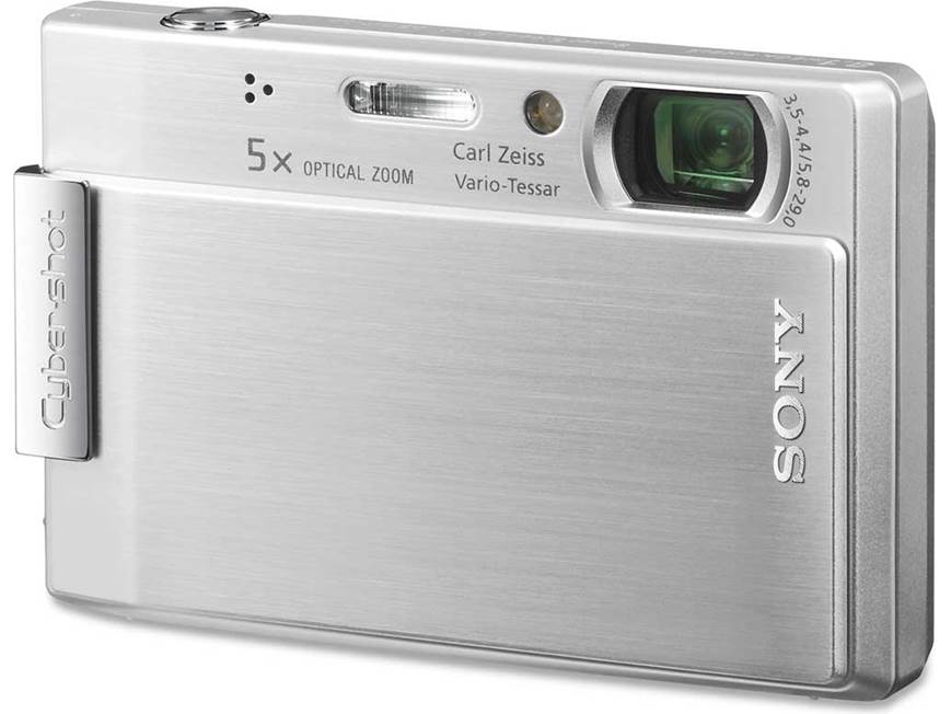 Sony Cyber-shot DSC-T100 (Silver) 8.1-megapixel digital camera