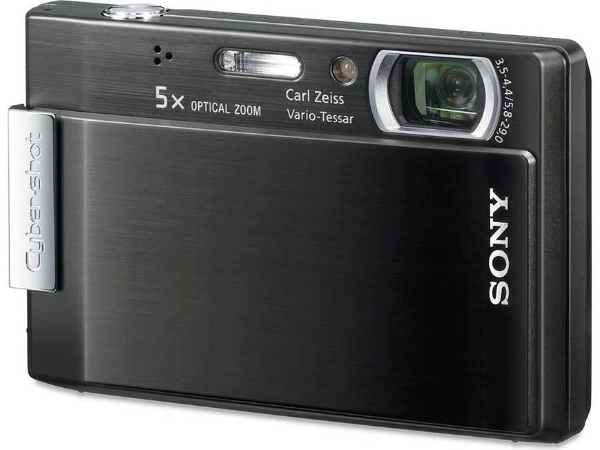 Sony Cyber-shot DSC-T100 (Black) 8.1-megapixel digital camera