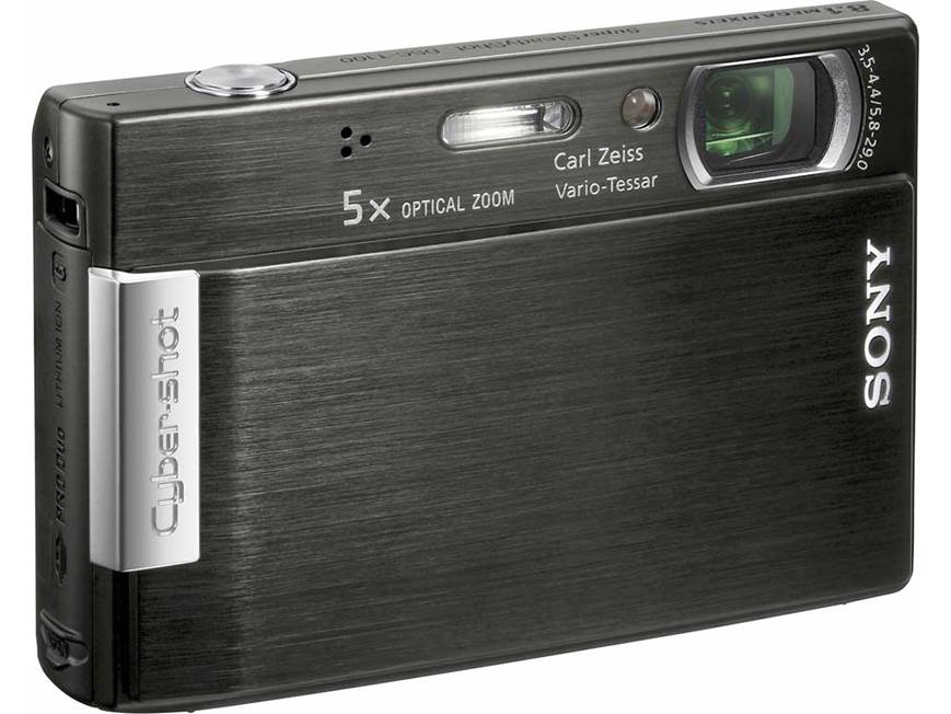 Sony Cyber-shot DSC-T100 (Black) 8.1-megapixel digital camera